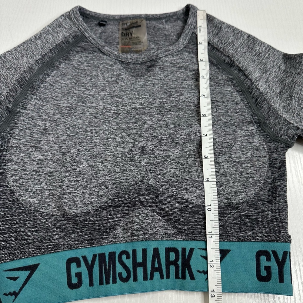 Gymshark Women’s Flex Sports Long Sleeve Crop Top Size XS - Picture 6 of 7